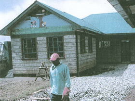 The Nest Limura beim Bau